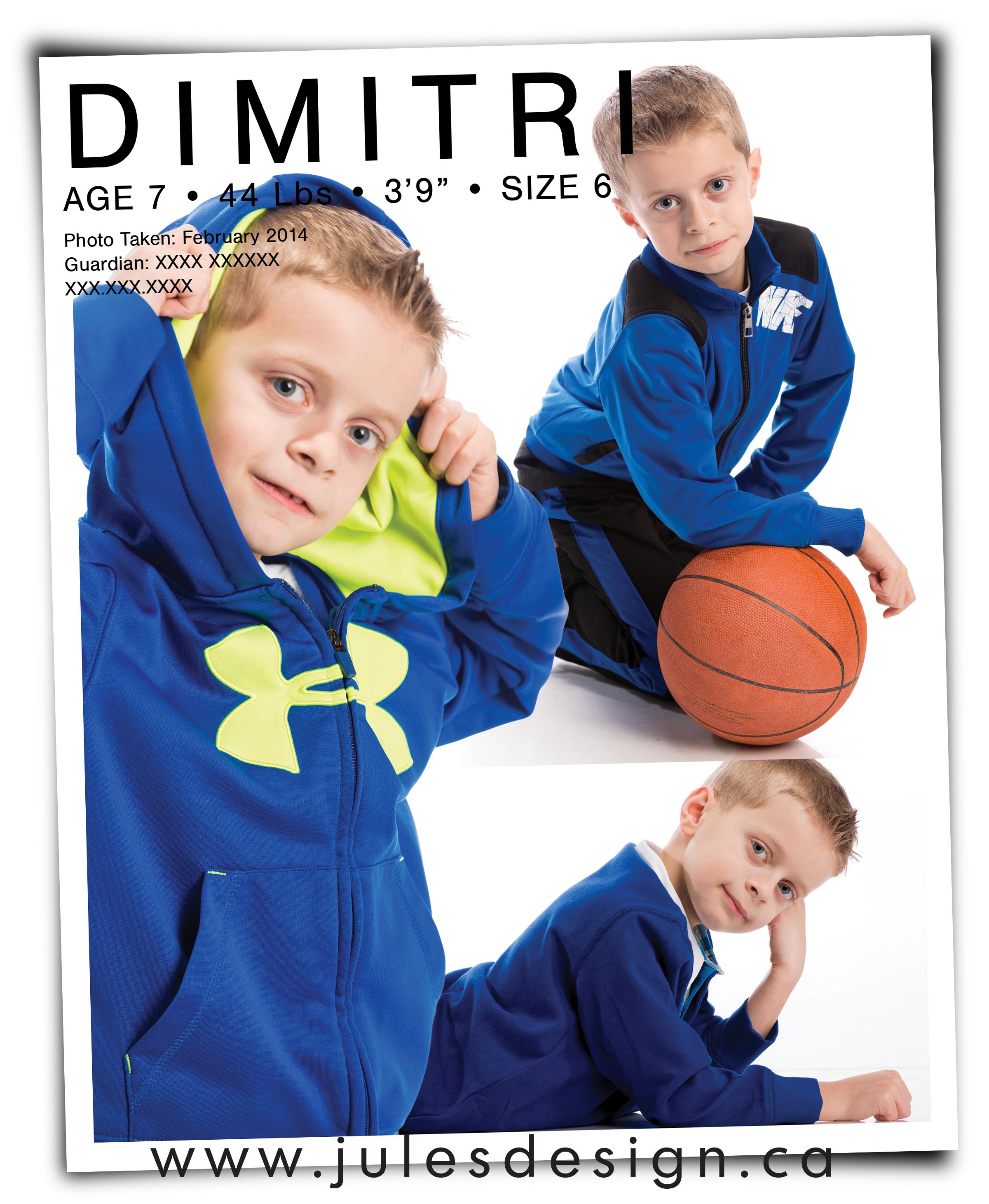 Toronto Headshot Shot Photography for Kids 