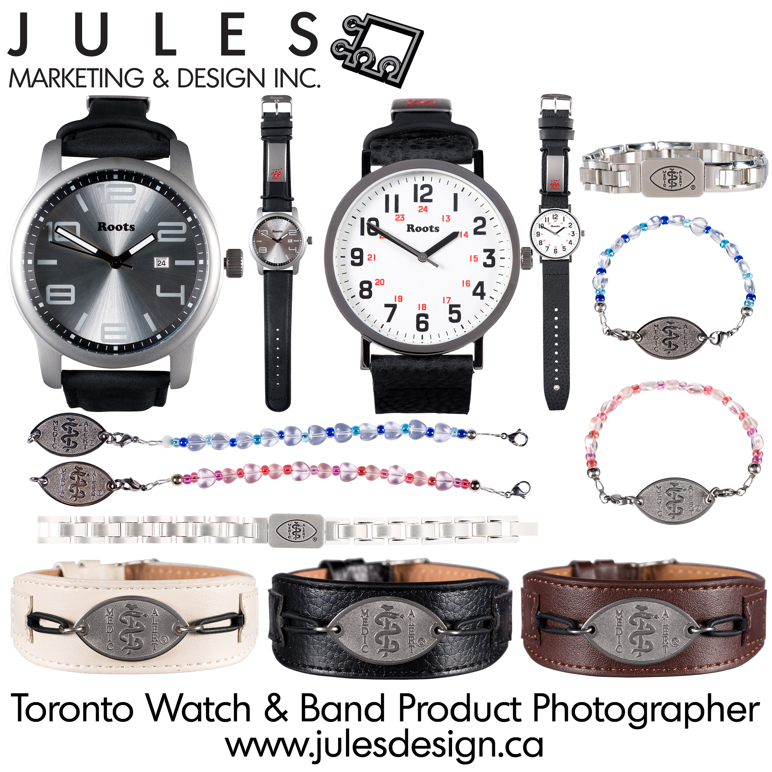 Toronto Watch, Bracelet and Jewelry Product Photography 