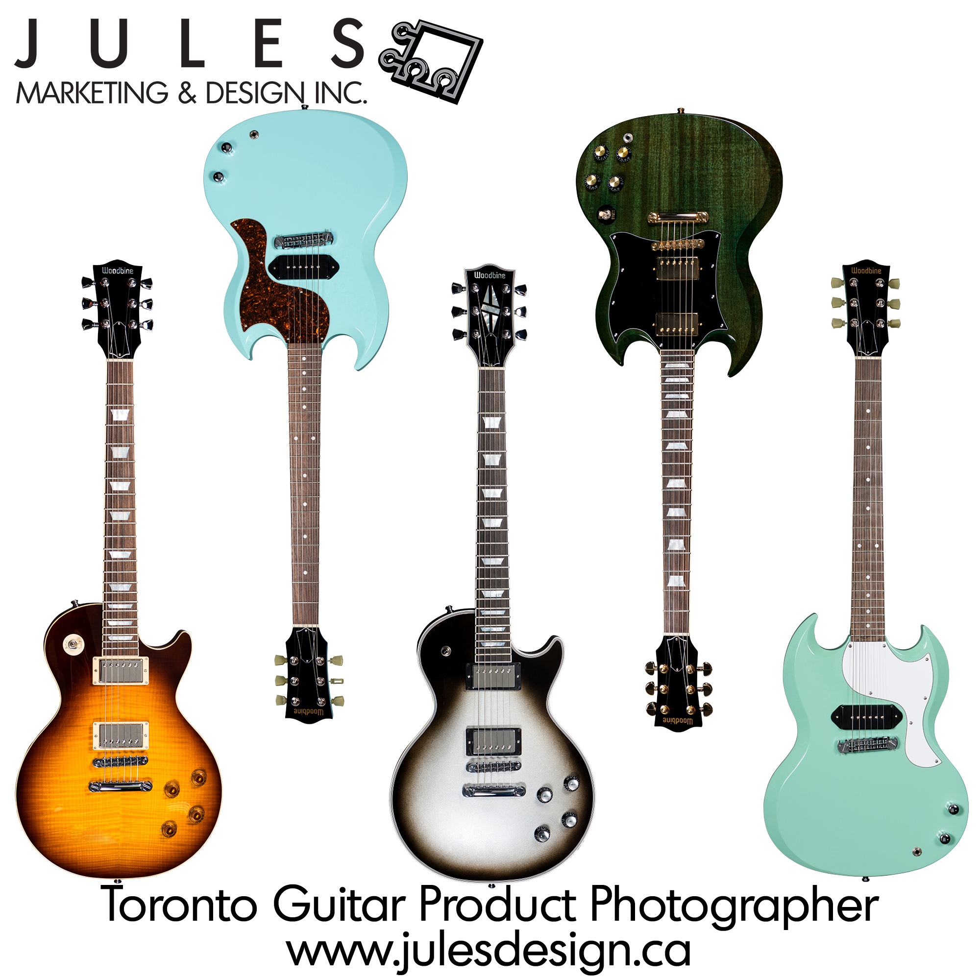 Toronto Guitar Product Photographer