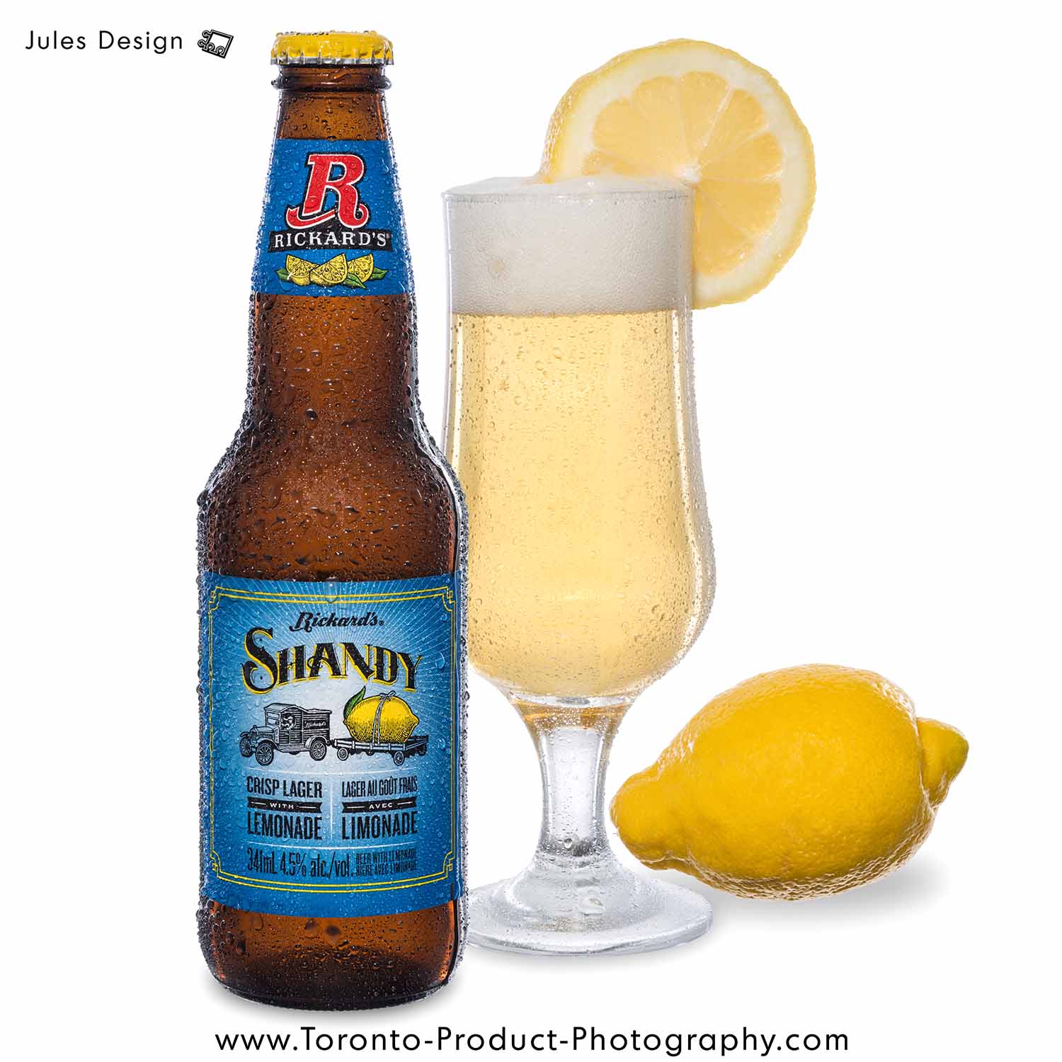 Shandy beer photograph