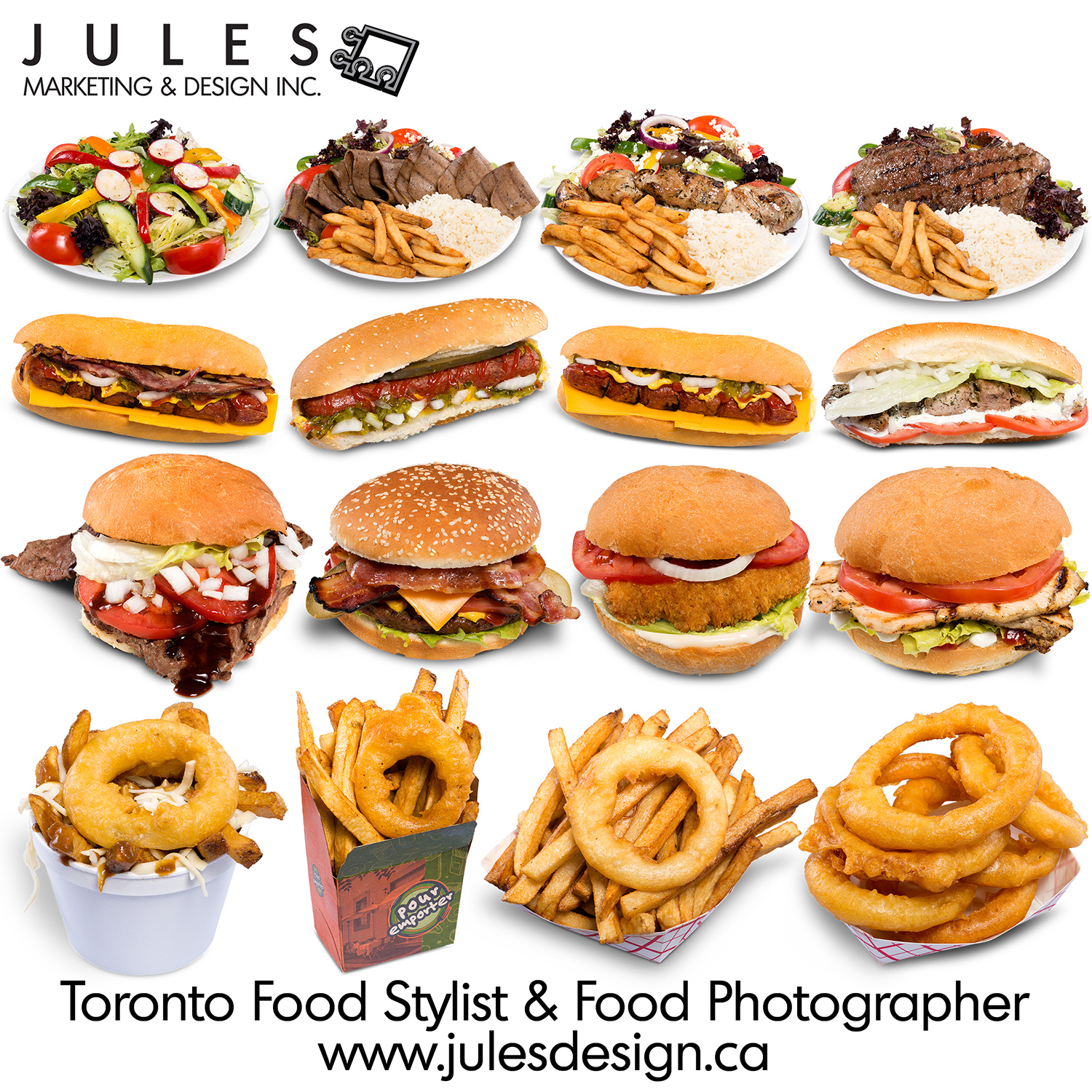 Toronto Food Photography Studio for Restaurants and Food Manufacturers